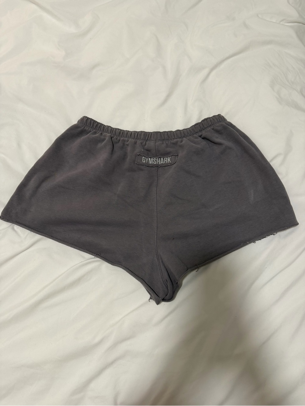 Gymshark Charcoal Elastic-Waist Women’s Athletic Shorts
